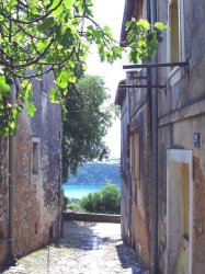 view from between the houses in old town jpg